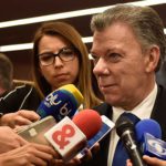 Juan Manuel Santos Calderòn, condeno atentado en Nueva York