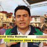 El Director del IDM Juan David Villa Entrego Escrituras