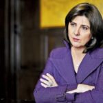 La Ministra Marìa Angela Holguìn , viajò a la misa Privada en Honor del Embajador