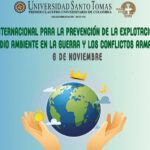 Domingo 6 de noviembre. 2022- Día para prevenir la explotación del Medio Ambiente en la guerra y los conflictos armados. POR EL ESCRITOR,COLUMNISTA, COMUNICADOR SOCIAL PERIODISTA, PRESIDENTE PERIODISTAS RISARALDA PRI. RUBÉN DARÍO FRANCO NARVÁEZ. día de noviembre 2022, una palabra para definirla personalmente.<br>Domingo 6 de noviembre 2022: 6 -ESPERANZA.<br>Para conquistar la felicidad, debemos vencer el rostro del mal y mirar –con alegría- el espejo de la sonrisa. SONRÍA, SONRÍA, SONRÍA… CON AMOR Y ALEGRÍA, AGRADECIÉNDOLE A DIOS CADA SEGUNDO DE VIDA. –RUBÉN DARÍO FRANCO NARVÁEZ.<br>En 2001 la Asamblea General de las Naciones Unidas proclamó el 6 de noviembre como el Día Internacional para la prevención de la explotación del Medio Ambiente en la guerra y los conflictos armados, una fecha que pretende proteger el medio ambiente en situaciones de conflicto.<br>En las guerras siempre resultan muertas y heridas muchas personas, ciudades enteras son destruidas. Las personas se quedan sin su medio de vida ni sustento.<br>Pero es que, además, muchas veces, es el medio ambiente la víctima más silenciosa y silenciada. Se queman bosques, se contaminan o destruyen acuíferos, se envenenan los suelos, se sacrifican animales. Y todo ello, no se tiene en cuenta en el recuento final de daños de una guerra.