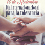 Miércoles 16 de noviembre. 2022. Día Internacional para la Tolerancia. Cada día de noviembre. POR EL ESCRITOR, COLUMNIST A, OMUNICADOR SOCIAL PERIODISTA, PRESIDENTED PERIODISTS DE RISARALDA PRI. RUBÉN DARÍO FRANCO NARVÁEZ.  2022, una palabra para definirla personalmente.<br>Miércoles 16 de noviembre 2022: 16 – CONVIVENCIA.<br>Para conquistar la felicidad, debemos vencer el rostro del mal y mirar –con alegría- el espejo de la sonrisa. SONRÍA, SONRÍA, SONRÍA… CON AMOR Y ALEGRÍA, AGRADECIÉNDOLE A DIOS CADA SEGUNDO DE VIDA. –RUBÉN DARÍO FRANCO NARVÁEZ.<br>El 16 de noviembre se celebra el Día Internacional para la Tolerancia, una efeméride instaurada por la ONU en 1995, para conmemorar la Declaración de Principios sobre la Tolerancia.<br>En este documento se dice que, la tolerancia no es indulgencia o indiferencia, sino el respeto a las creencias, cultura y opiniones de los otros, así como también es un Derecho Humano, por lo cual es inalienable y lo que demuestra es que las personas son naturalmente diversas y solo en el marco de la tolerancia podrán convivir.<br>¿Por qué celebrar un día para la tolerancia? -El mundo actualmente se encuentra en conflicto. Palabras como xenofobia, discriminación, homofobia, aparecen en los titulares de los periódicos a diario.<br>La humanidad parece haberse vuelto más intolerante, rechazando al que es diferente, sin darse cuenta de que cada individuo en el mundo, es por definición, diferente.<br>*