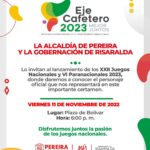 LANZAMIENTO DE LOS XXII JUEGOS NACIONALES Y VI PARANACIONALES 2023.