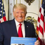 EL EXPRESDIDENTE DE EE.UU. DONALD.