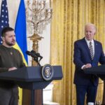 “Seguiremos apoyando a Ucrania el tiempo que sea necesario”: Biden a Zelenski