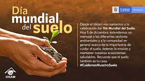 Ideam Instituto - Hoy se celebra el Día Mundial del Suelo... | Facebook