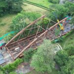 58% avance de nuevo puente entre Quindío y Valle, ratifican que en octubre estará listo