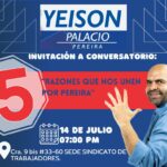 Las botas que buscan votos: Yeison Palacio