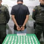 Yeyo cayó en Montenegro con 100 bolsas de cocaína