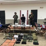 VRIAS CAPTURAS Y DECOMISO EFECTUAN UNIDADES DEL EJÉRCITO Y LA POLICÍA NACIONAL.