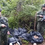 EJÉRCITO Y ARMADA NACIONAL LOCALIZAN DEPOSITO ILEGAL CON ABUNDANTE EXPLOSIVOS, EN PUTUMAYO.