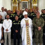 CELEBRACIÓN DE LA POLICIA DE MAGANGUE POR SU NUEVO CUMPLEAÑOS.