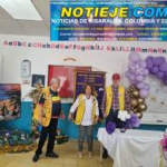 19 de Diciembre Entrega de Regalos a niños por parte de Miembros del Club de Leones Pereira los Ejecutivos.-