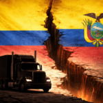 EL TRANSPORTE DE CARGA ES EL GRN DAMNIFICDO DE LA GUERRA ARANCELARIA ENTRE COLOMBIA Y ECUADOR, ADVIRTIÓ COLFECAR.-