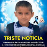 LA MUERTE DEL NIÑO KEVIN ACOSTA, DESATA CRISIS INSTITUCIONAL.-