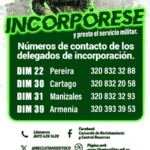 Jóvenes del Eje Cafetero: están abiertas las incorporaciones para formarse como oficial del Ejército Nacional.