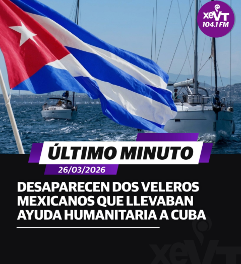 Emergencia en altamar: México busca dos barcos desaparecidos que llevaban ayuda hacia Cuba.