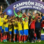Colombia aplasta a Argentina y conquista el Sudamericano Sub-17 2026.