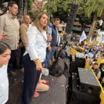Paloma Susana Valencia Laserna impulsa su campaña presidencial con masiva concentración en Pereira.