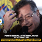 Petro cuestiona resultados preliminares y eleva tensión política tras primera vuelta presidencial.
