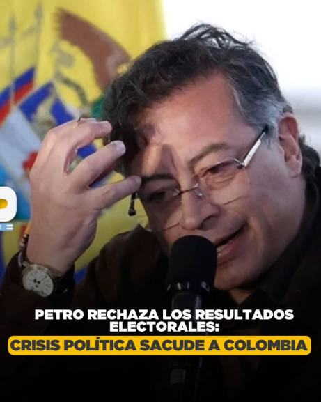 Presidente Petro no acepta el preconteo electoral y denuncia 800 mil cédulas agregadas al censo.